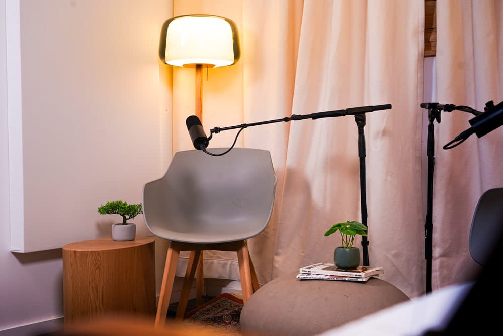 Podcast Booth Design