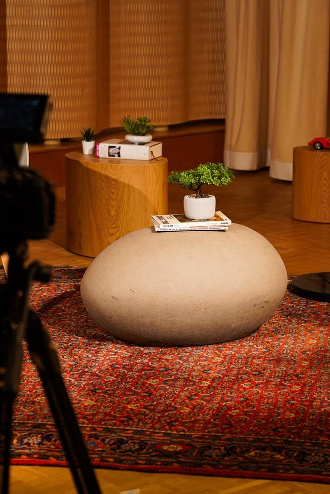 Podcast Booth Interieur